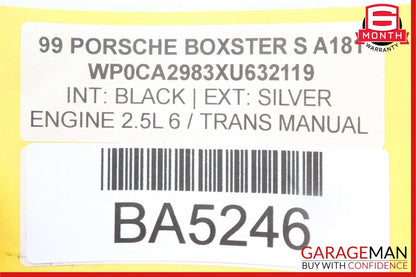 97-12 Porsche Boxster 986 Cayman 987 Carrera 911 996 A/C Heater Blower Motor Fan