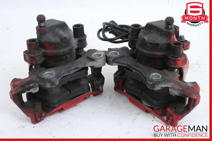 10-13 Mercedes W211 S350 S550 Rear Left & Right Side Brake Caliper Calipers Set