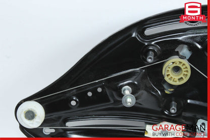 10-16 Mercedes E350 E550 Coupe Rear Left Door Window Regulator Frame w/o Motor