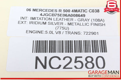 03-11 Mercedes W251 R500 4MATIC Sirius Satellite Radio Receiver 1648205889 OEM