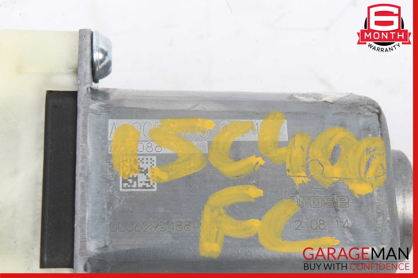 15-20 Mercedes W205 C400 C63 AMG Front Left Side Door Window Regulator Motor OEM
