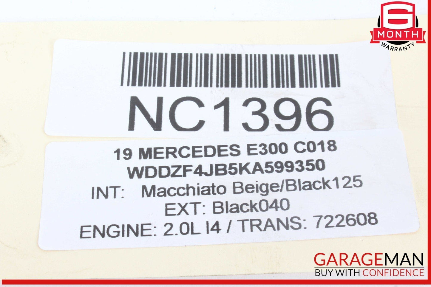 16-23 Mercedes W213 E300 Transmission Oil Cooler 0995001900 OEM