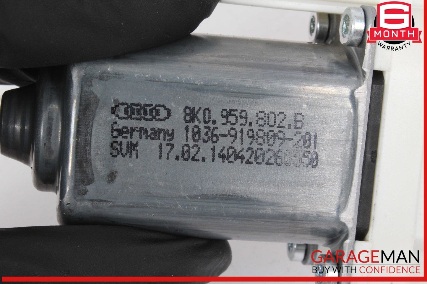 14-17 Audi SQ5 Front Right Passenger Side Window Regulator Motor 8K0959802B OEM