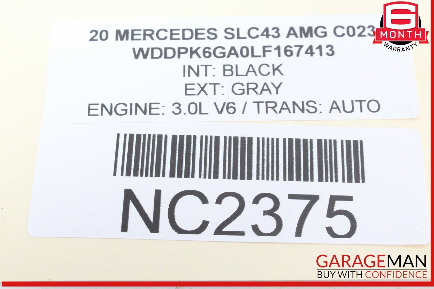 12-20 Mercedes R172 SLC43 AMG Rear Left / Right Suspension Lower Control Arm OEM