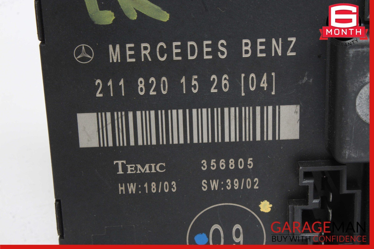 03-06 Mercedes W211 E500 E55 AMG Rear Left Side Door Controller Module Unit