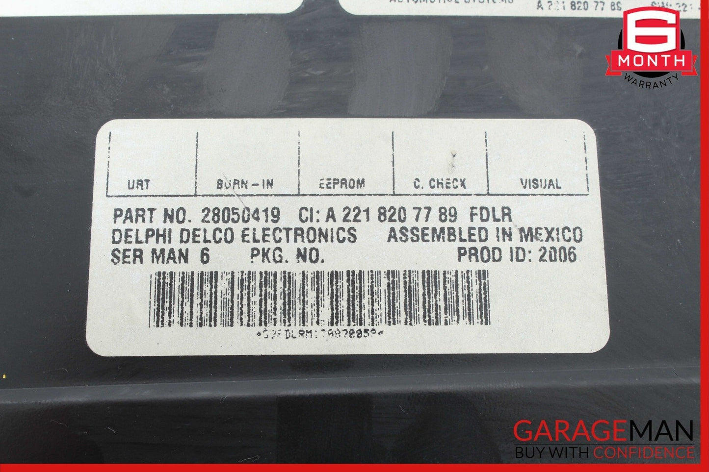 Mercedes W221 S550 SLK350 C350 Sirius Satellite Radio Module Receiver OEM