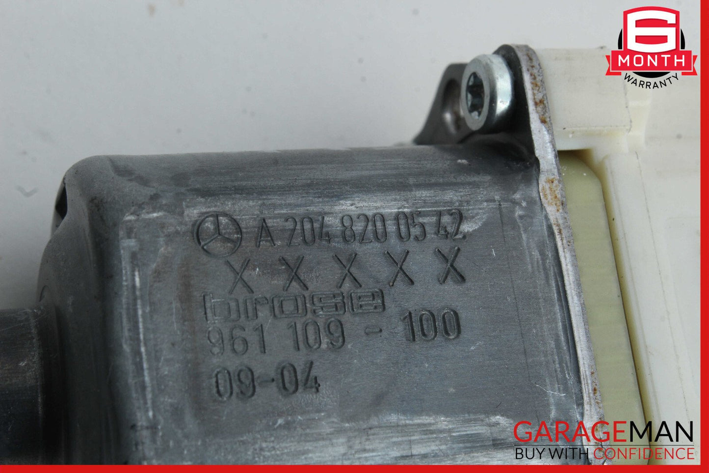 08-16 Mercedes X204 GLK350 Rear Left Door Window Regulator Motor OEM