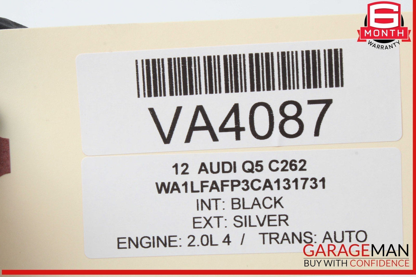 12-17 Audi Q5 Rear View Reverse Camera Control Module Unit 8R0907441A OEM