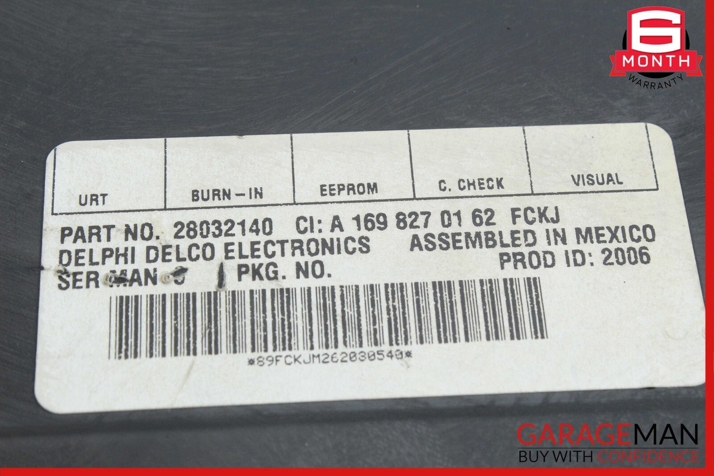 03-11 Mercedes SLK280 CLS550 ML550 Sirius Satellite Radio Receiver Module Unit