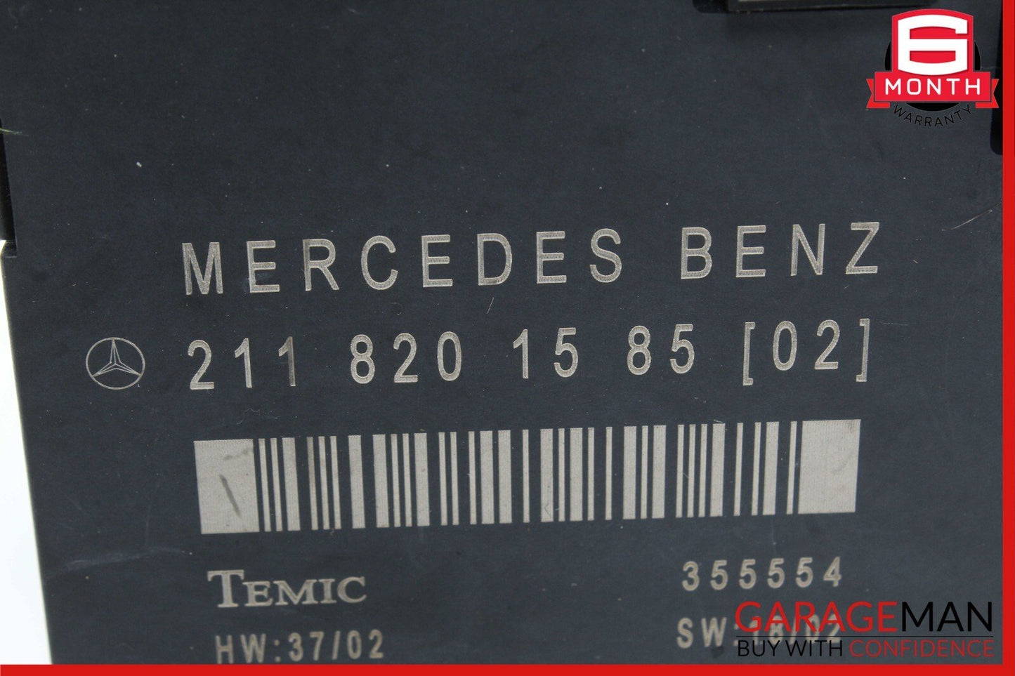 03-09 Mercedes W211 E350 E63 AMG Front Left Driver Side Door Control Module Unit