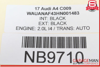 17-24 Audi A4 Quattro Onboard Supply Body Control Module Unit 8W0907063AC OEM