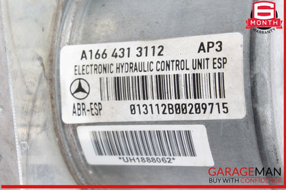 12-19 Mercedes X166 GL450 ML400 GLS550 ABS Anti Lock Brake Pump Hydraulic OEM