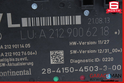 08-18 Mercedes C250 CLS400 C300 CLS550 Front Left Door Control Module Unit