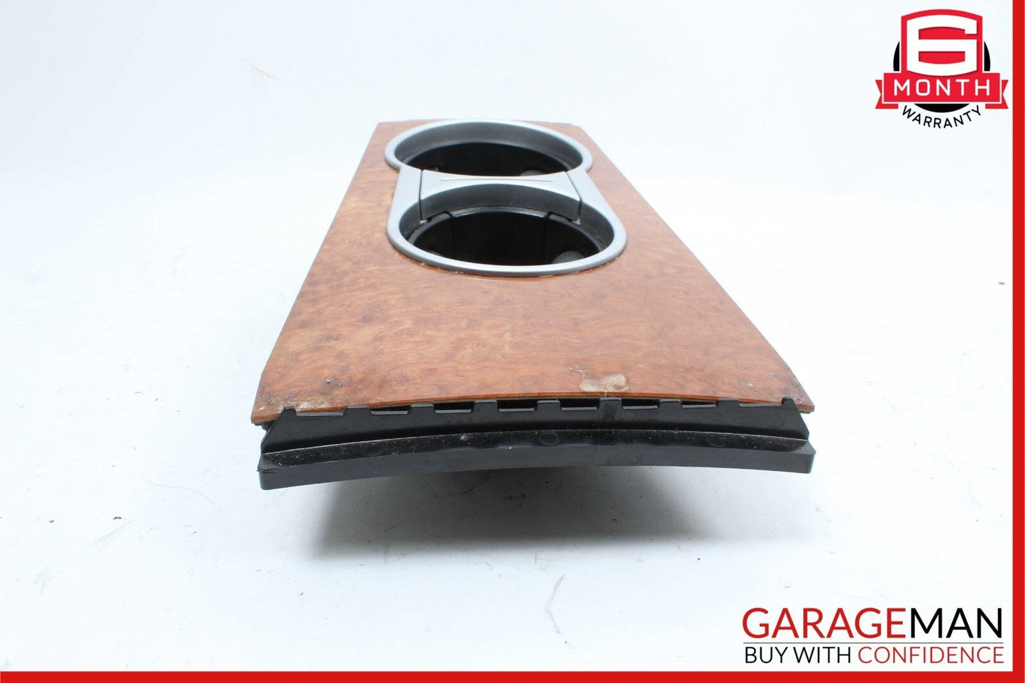 06-12 Mercedes W164 ML350 GL450 Center Console Cup Holder Compartment Wood OEM