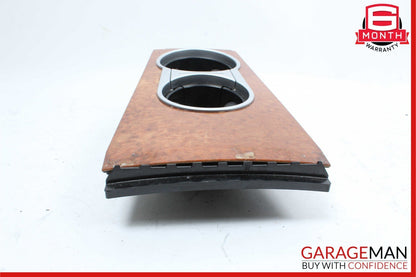 06-12 Mercedes W164 ML350 GL450 Center Console Cup Holder Compartment Wood OEM