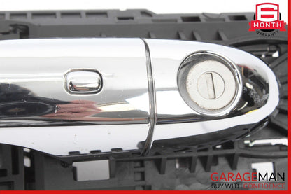 14-17 Maserati Ghibli Front Left Side Exterior Door Handle Assembly Silver