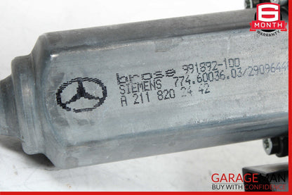 03-09 Mercedes W211 E320 E350 Rear Right Door Window Regulator Motor OEM