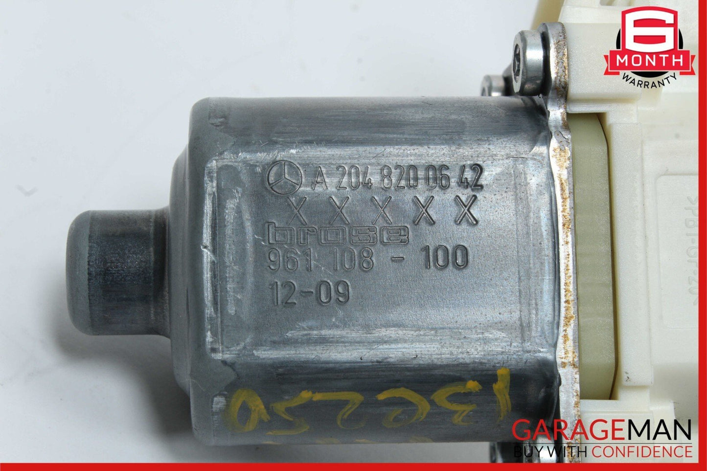 08-16 Mercedes E350 C250 GLK350 C300 Rear Right Door Window Regulator Motor Unit