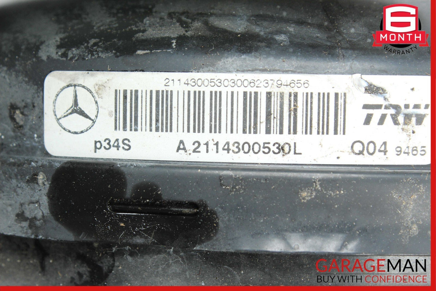 07-11 Mercedes W211 E350 CLS550 Power Brake Master Cylinder Pump OEM