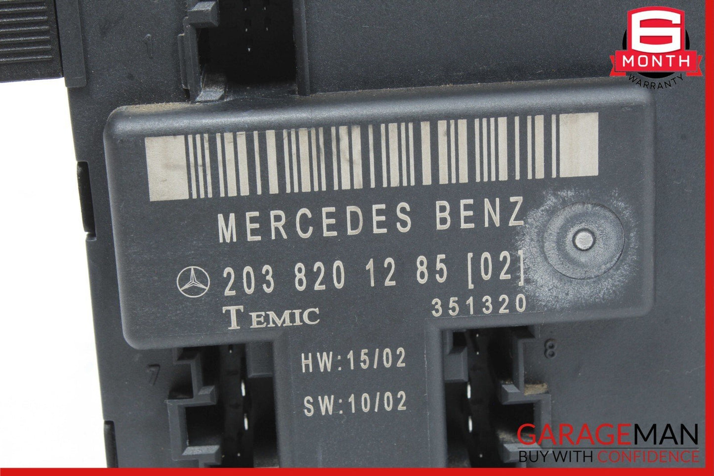 01-07 Mercedes W203 C230 C320 Front Right Side Door Computer Control Module OEM