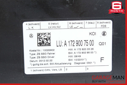 08-20 Mercedes W212 E350 CLS400 C300 Front Right Side Seat Control Module Unit