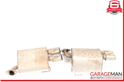 15-21 Subaru WRX Rear Left & Right Side Exhaust Muffler Tip Pipe Set of 2