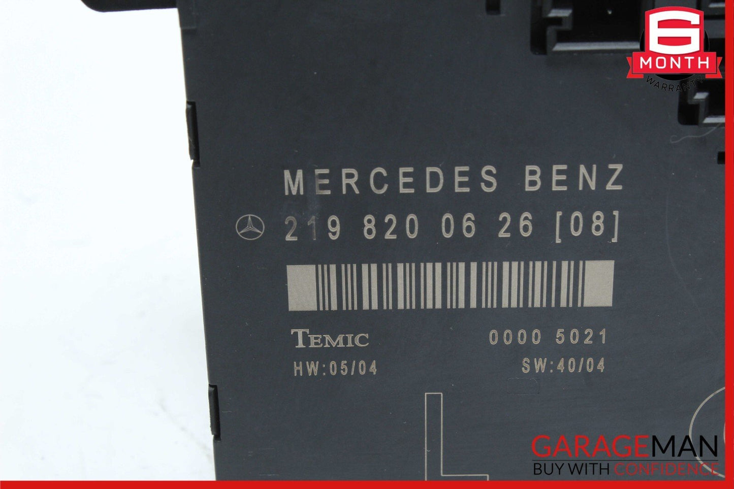 06-11 Mercedes W219 CLS550 CLS55 CLS63 AMG Front Left Door Control Module Unit