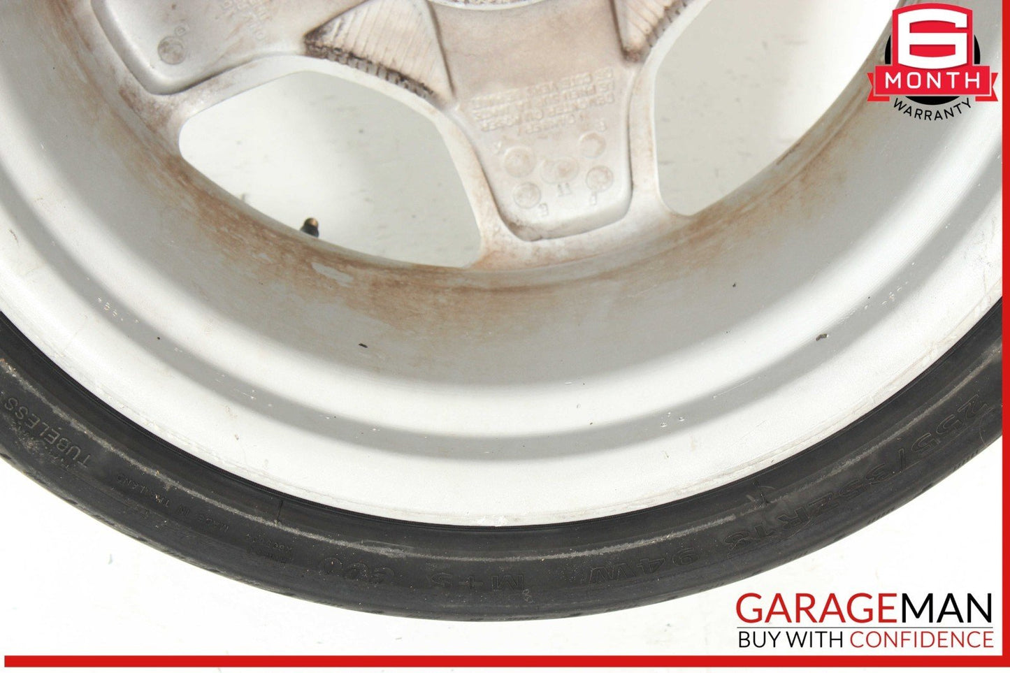 00-06 Mercedes W220 S500 CL55 AMG Rear Wheel Tire Rim 9.5x18H2 ET46 18" OEM