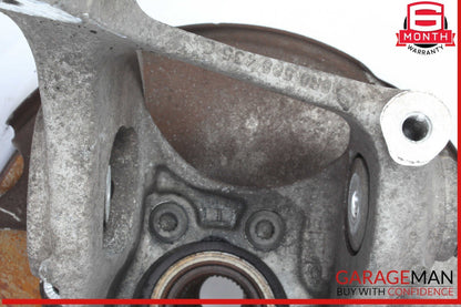 12-18 Audi Q5 A7 Rear Left Driver Side Spindle Knuckle Wheel Hub w/ Rotor Disc