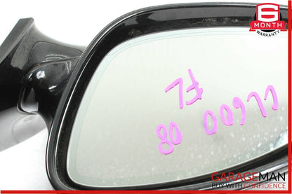 07-09 Mercedes W216 CL600 Front Left Side Mirror Door Rear View Black OEM