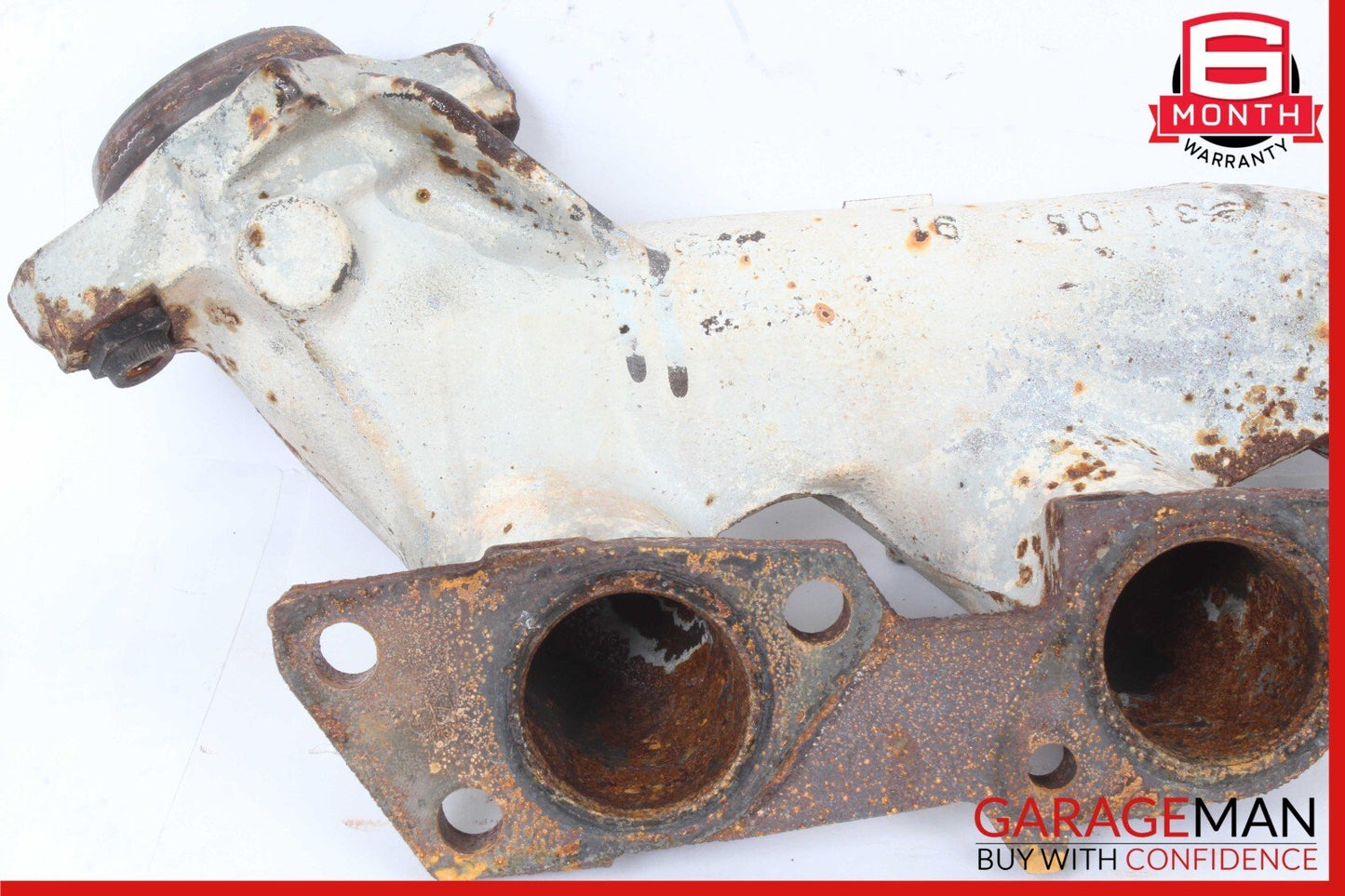 86-93 Mercede W124 300E 300SEL Rear Side Exhaust Manifold Header Set of 2 Pc OEM