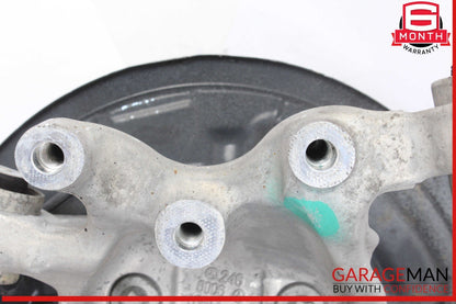 14-19 Mercedes W117 CLA250 Rear Left Side Spindle Knuckle Hub w/ Rotor Disc OEM