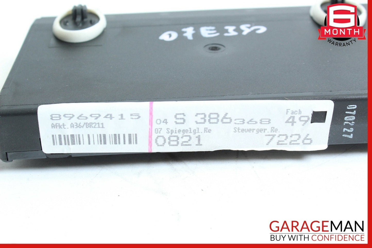 03-09 Mercedes W211 E350 E550 Front Right Passenger Door Controller Module OEM
