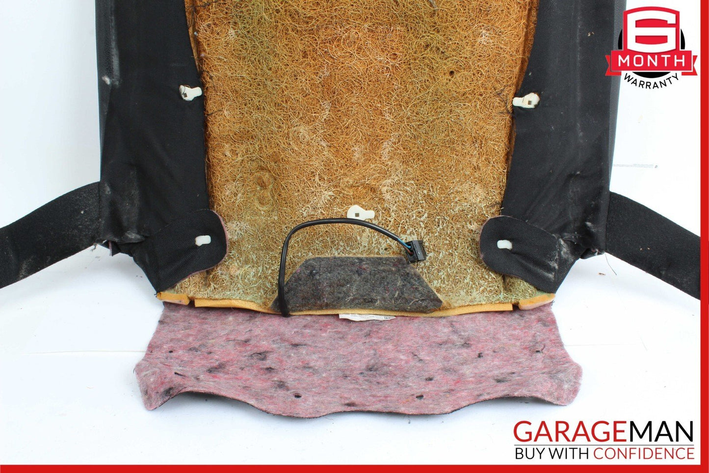07-09 Mercedes W211 E350 E550 Front Right Side Lower Bottom Seat Cushion Black