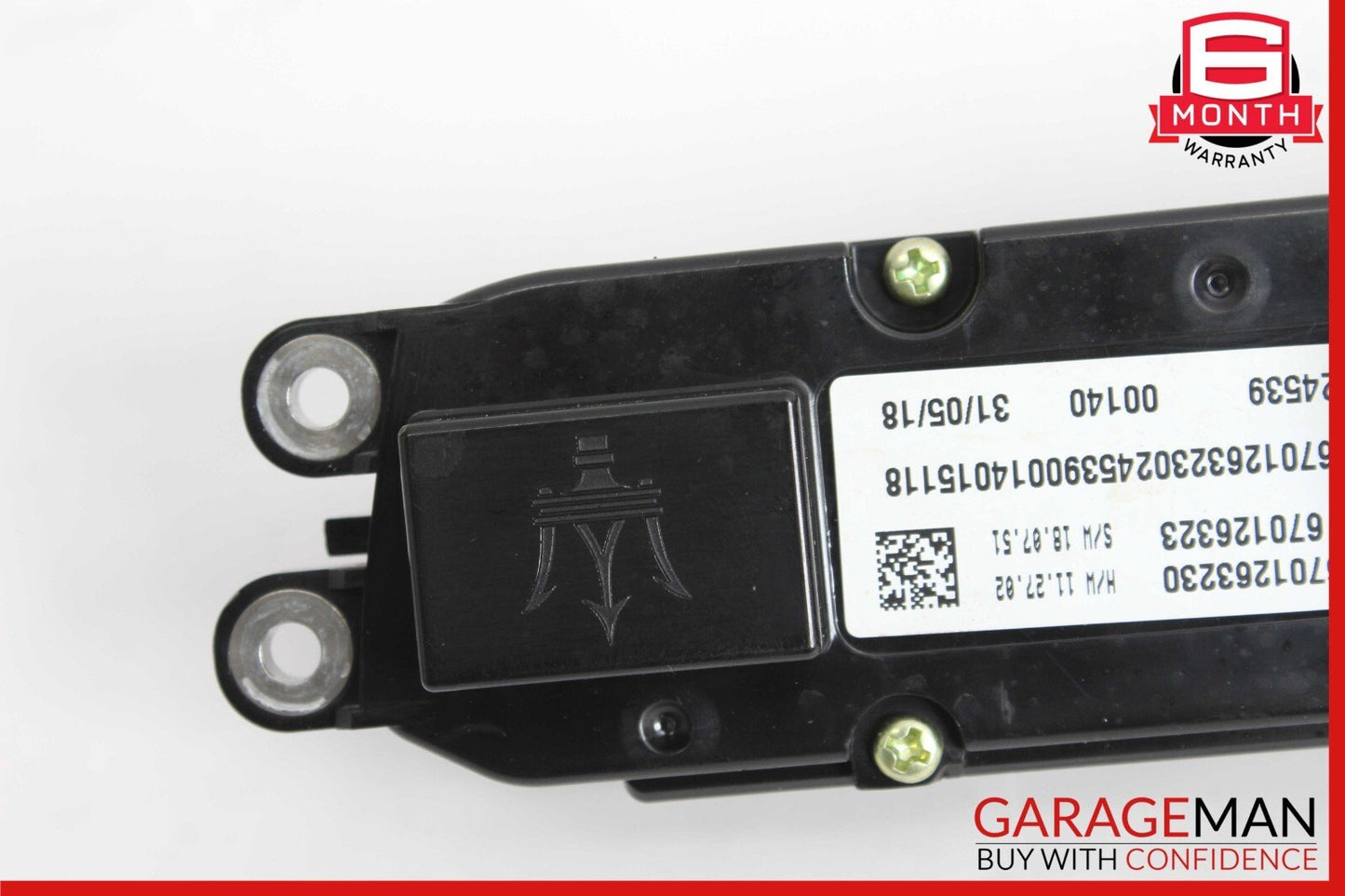 17-22 Maserati Ghibli M157 Dash Climate Temperature Control Panel Assembly OEM
