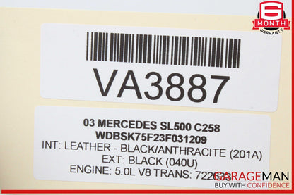 00-06 Mercedes R230 SL500 CLK55 S55 AMG Antenna Amplifier Booster Module OEM