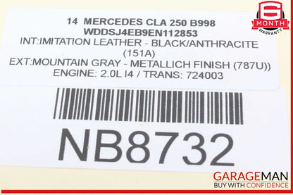 14-18 Mercedes W117 CLA250 ABS Hydraulic Brake Pump Control Module Unit