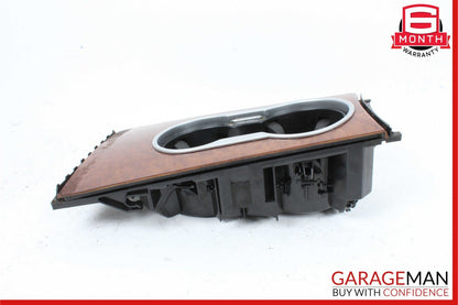 06-12 Mercedes GL450 ML350 ML63 AMG Center Console Cupholder Cup Holder Wood