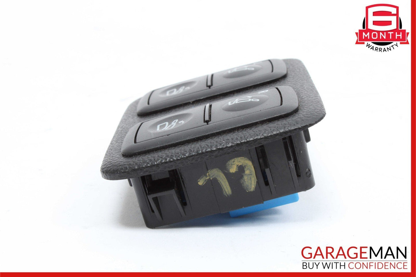 07-12 Mercedes X164 GL450 Rear Seat Fold Controller Switch Trim Assembly Black