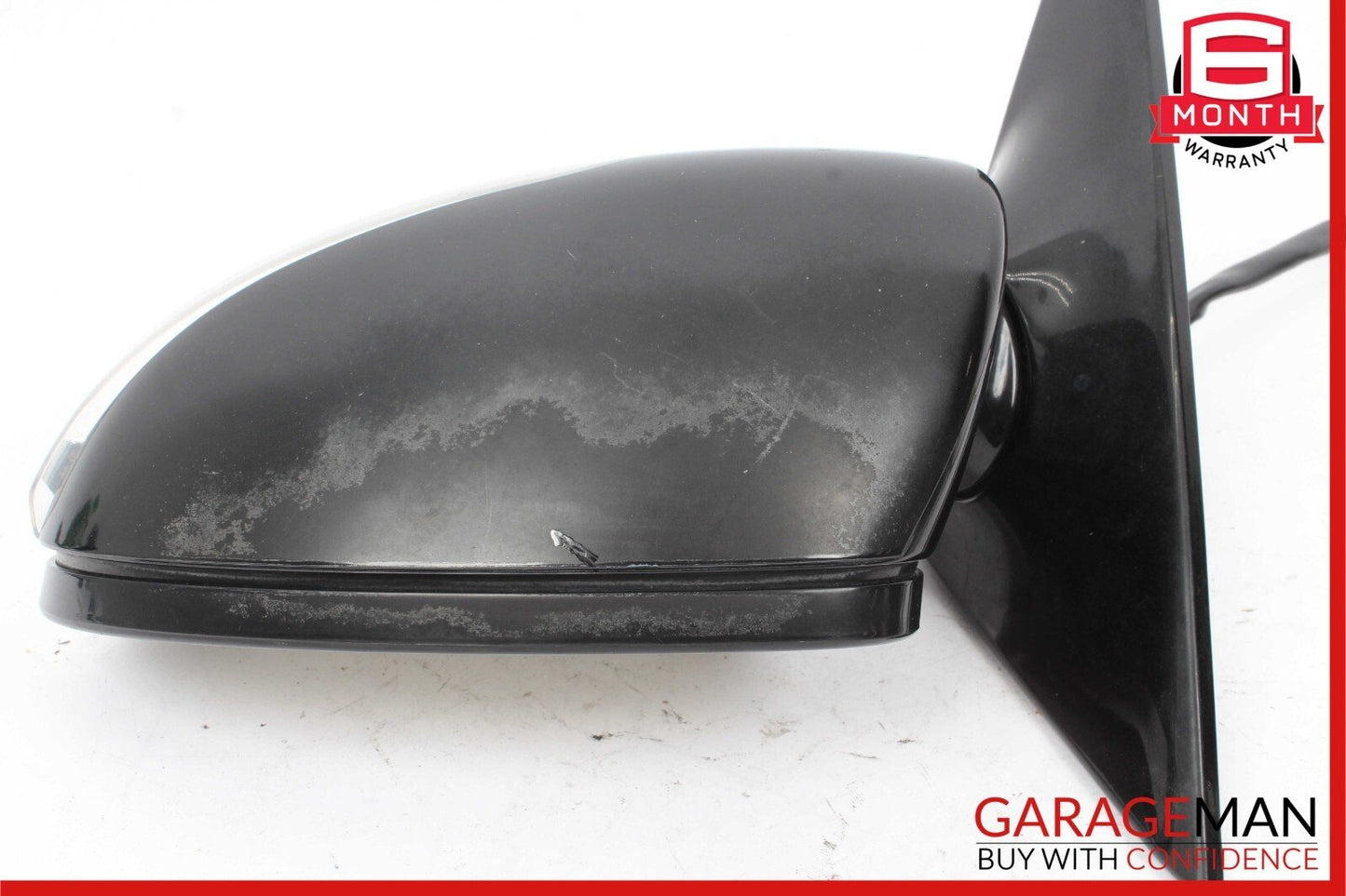 06-08 Mercedes W219 CLS500 Front Left Side Mirror Door Rear View Black OEM