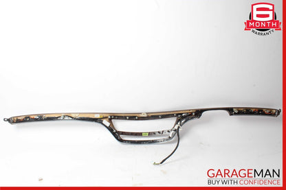 07-09 Mercedes W221 S550 Upper Center Dash Board Dashboard Trim Cover Bezel Wood