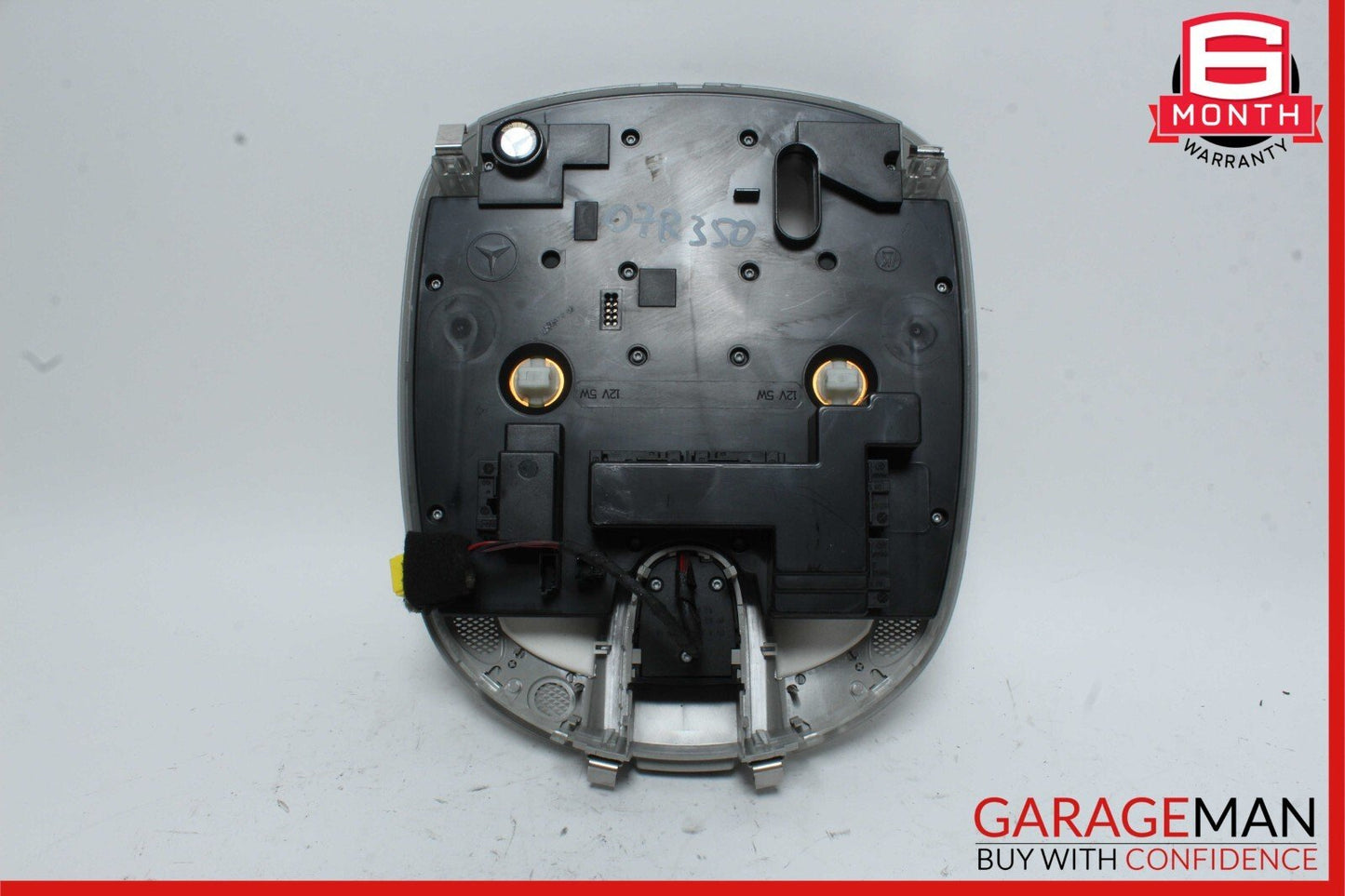 06-09 MERCEDES W251 R350 R500 FRONT OVERHEAD READING DOME LIGHT LAMP GRAY OEM