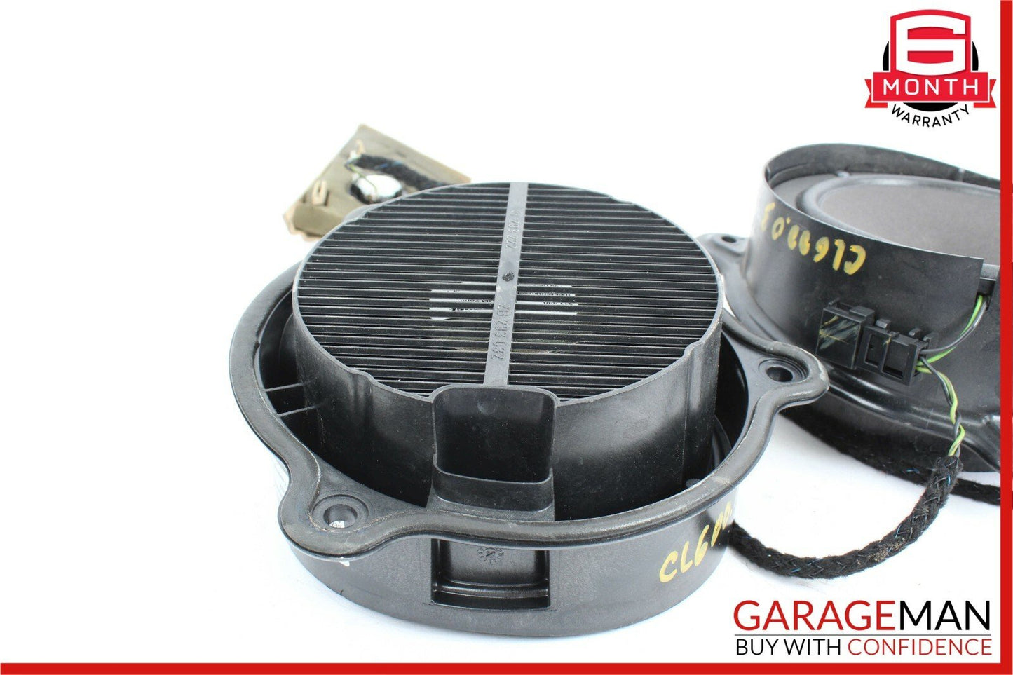 00-06 Mercedes W215 CL600 Front Left & Right Side Door Sound Audio Speakers Set