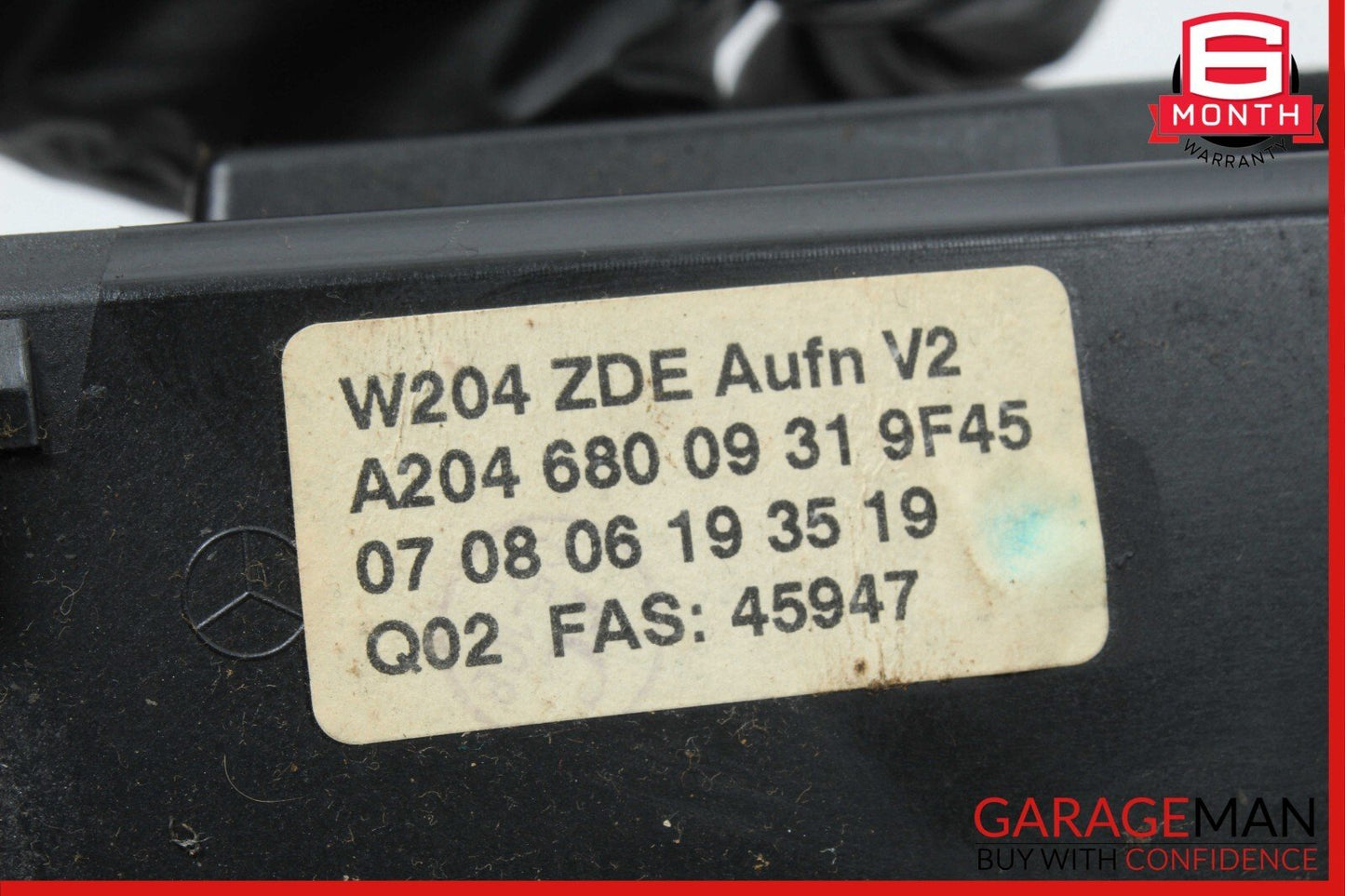 08-11 Mercedes W204 C300 C350 Navigation LCD Display Screen Monitor w/Cover OEM