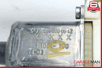 08-16 Mercedes W212 E350 GLK350 Rear Right Door Window Regulator Motor OEM