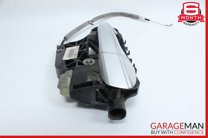 07-13 Mercedes W221 S550 Rear Left Driver Side Exterior Door Handle Silver OEM