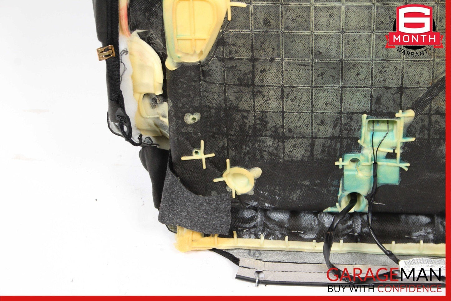 14-17 Maserati Ghibli Front Right Side Lower Bottom Seat Cushion Cover Black OEM