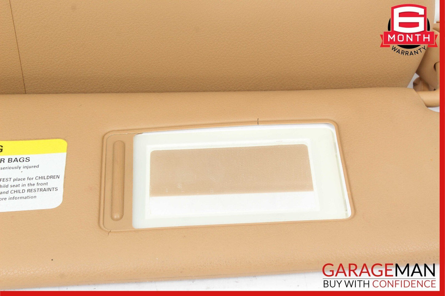03-10 Porsche Cayenne S 955 957 Front Right Side Sunvisor Sun Visor Shade OEM