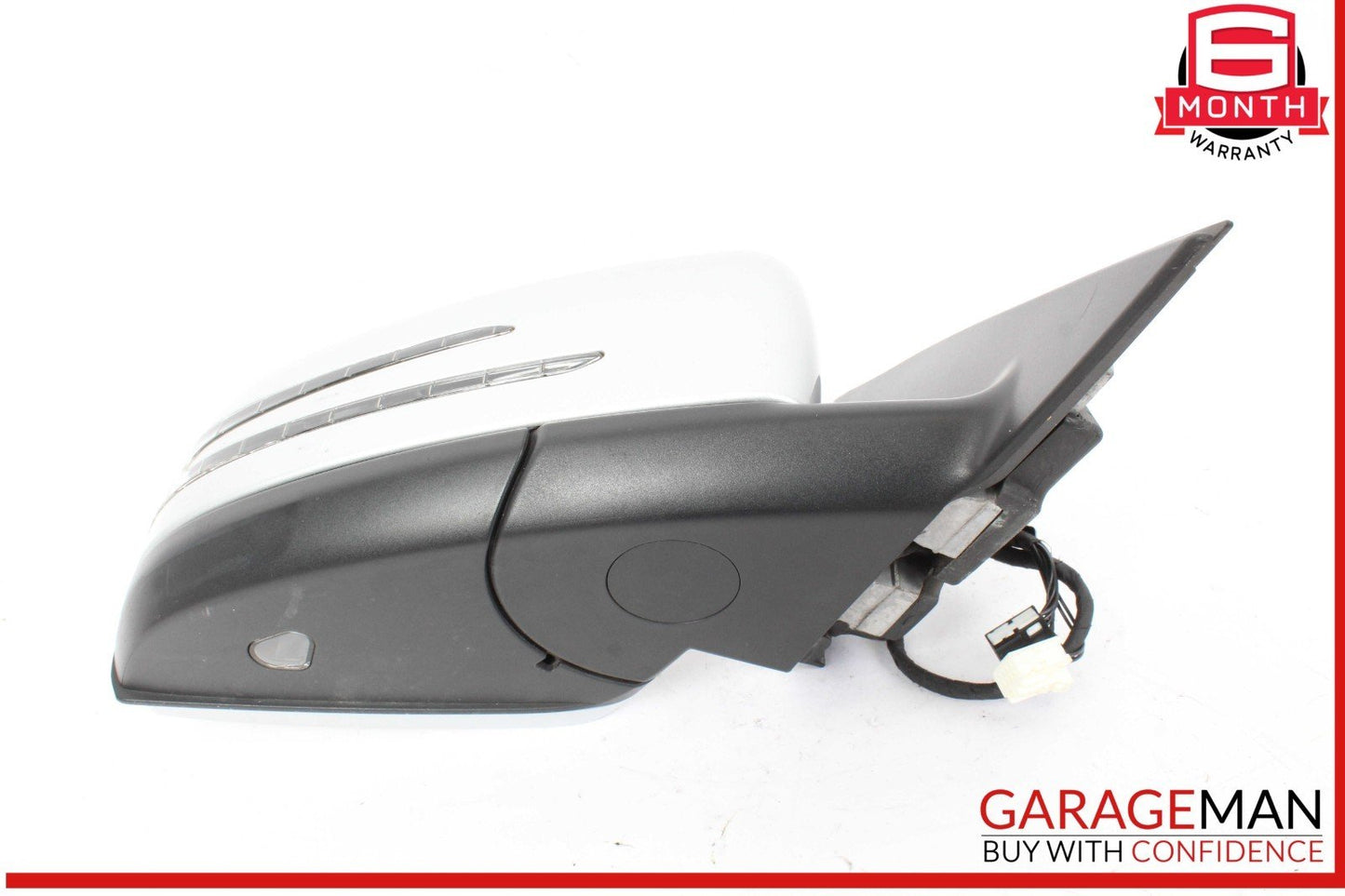 12-14 Mercedes W204 C250 C350 Front Right Side Door Rear View Mirror Silver OEM