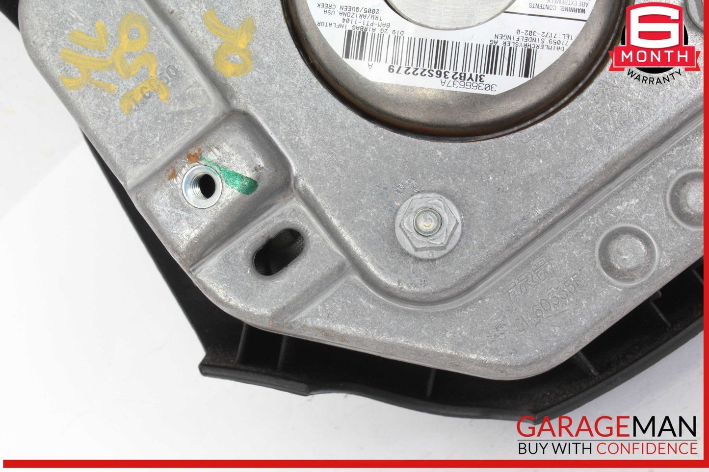 06-08 Mercedes W164 ML350 GL450 Driver Side Steering Wheel Airbag Air Bag OEM